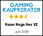 Razer Naga Hex V2 - Testsiegel