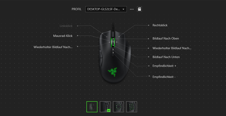 Razer Naga Trinity - Software