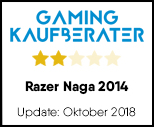 Razer Naga 2014 - Testsiegel